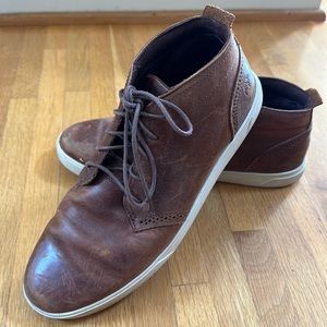 Timberland Davis Square Leather Chukka Lace Up Boots Men’s Size 10.5